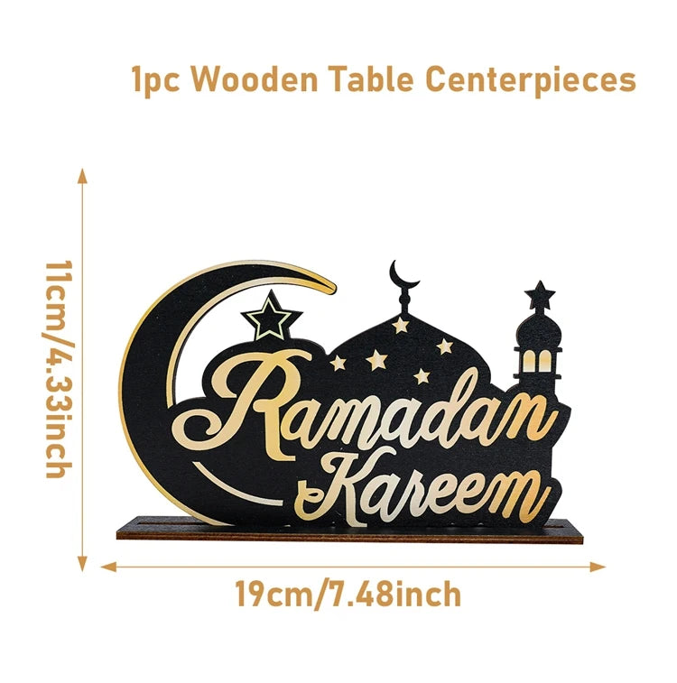 Ramadan Decoration en Bois